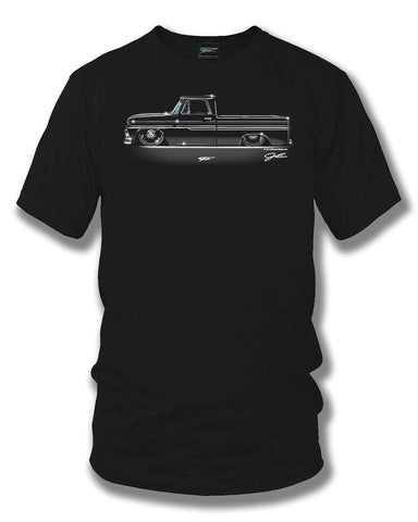 Image of 1966 Chevy C-10 - Truck T-Shirt - Chevy c-10 t-Shirt - Wicked Metal