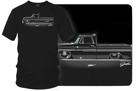 Image of 1966 Chevy C-10 - Truck T-Shirt - Chevy c-10 t-Shirt - Wicked Metal