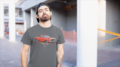 Image of 1967, 68, 69 Ford F100 - Truck T-Shirt - Ford F100 t-Shirt - Wicked Metal