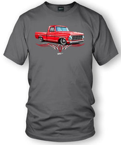 1967, 68, 69 Ford F100 - Truck T-Shirt - Ford F100 t-Shirt - Wicked Metal