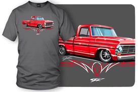 1967, 68, 69 Ford F100 - Truck T-Shirt - Ford F100 t-Shirt - Wicked Metal