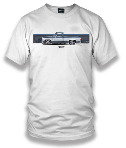 Image of 1984 Chevy Silverado - Truck T-Shirt - Chevy Silverado t-Shirt - Wicked Metal