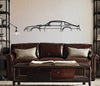 77 Trans Am Automotive Metal Wall art - Wicked Metal