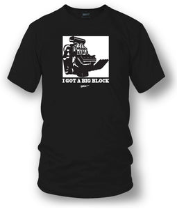 Big Block t-shirt, drag racing, muscle car shirt - Wicked Metal - Wicked Metal