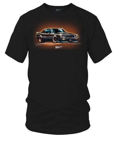 Image of Buick Grand National Modified Shirt - Muscle Car T-Shirt - 1987 Grand National - Wicked Metal