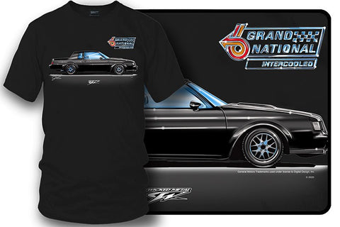 Image of Buick Grand National Shirt - Muscle Car T-Shirt - 1987 Grand National - Wicked Metal