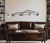 C3 Corvette Metal Car Wall Art - Wicked Metal