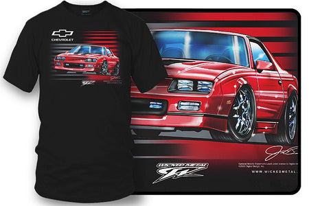 Camaro 3rd Generation - 80s Camaro - Chevy Camaro t shirt - Wicked Metal - Wicked Metal