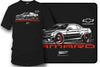 Camaro 5th Gen Stylized - 2010s Camaro - Chevy Camaro t shirt - Wicked Metal - Wicked Metal