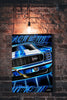 Camaro Caution wall art - garage art - Wicked Metal
