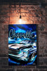 Chevelle Heavy Metal, Muscle Car wall art - garage art - Wicked Metal