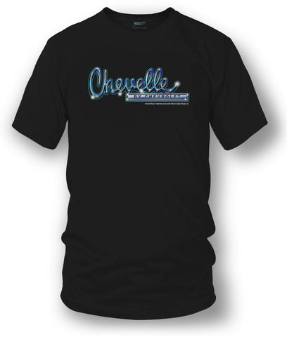 Image of Chevrolet Chevelle logo t-shirt - Black - Wicked Metal