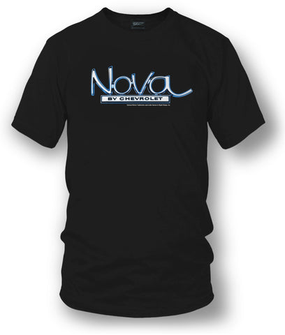 Image of Chevy Nova logo t-shirt - Black - Wicked Metal