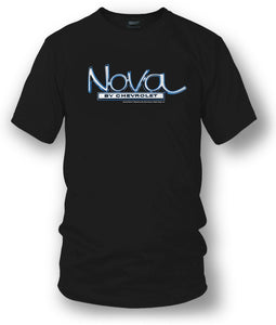 Chevy Nova logo t-shirt - Black - Wicked Metal