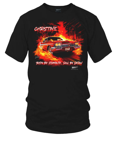 Image of Christine Horror Tee - Plymouth Fury t shirt - Wicked Metal