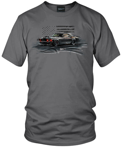 Image of Classic Mustang Shirt - 1967 Mustang Fastback tee shirts - Wicked Metal