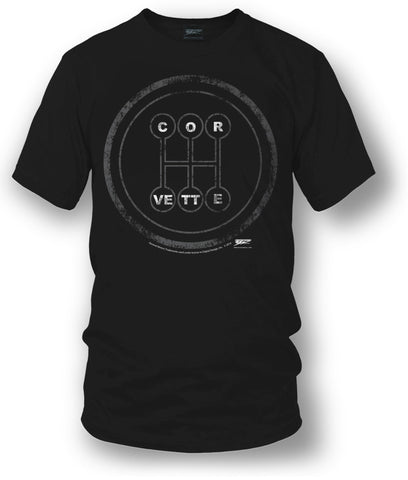 Image of Corvette c7 t Shirt - C7 Style - Manual Stick shift - Wicked Metal