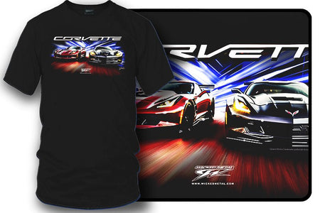 Corvette c7s Racing - Corvette C7 Racing shirt - Wicked Metal