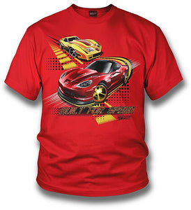 Corvette Kids Shirt - Corvette C6 - Built for Speed - Wicked Metal