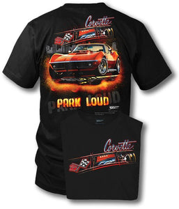 Corvette shirt - Park Loud - 1969 Corvette shirt - Wicked Metal