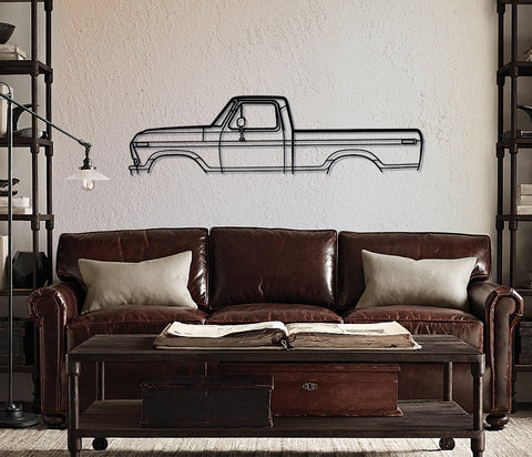 Image of F100 Automotive Metal Wall art - Wicked Metal