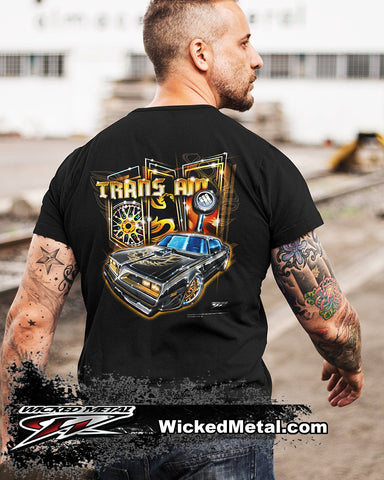 Image of Firebird Trans Am Shirt - 1977 Muscle Car Shirt - Wicked Metal