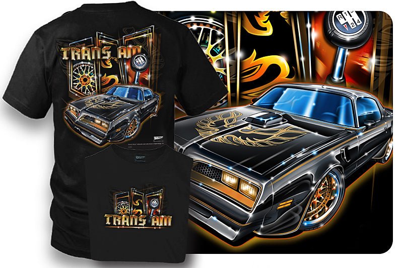 T-shirt Pontiac Trans Am Uomo - Fruit Of The Loom, Cotone, Vari Colori, Nuova Con Etichetta - Foto 3