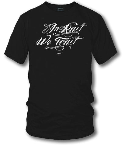 Image of In Rust we trust, Muscle car shirts, Old Car Shirt - Wicked Metal - Wicked Metal