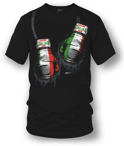 Image of Italian Boxing Shirt, Italian Pride - Wicked Metal - Wicked Metal