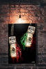 Mexico Boxing, MMA wall art - gym art - Wicked Metal