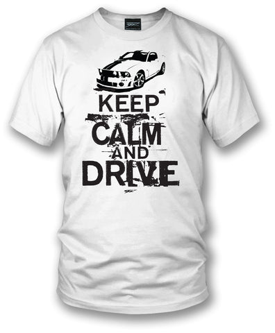Image of Mustang shirt, Keep Calm & Drive, Mustang t-shirt all years - Wicked Metal