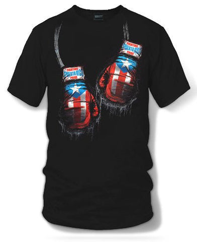 Image of Puerto Rico Boxing Shirt, Puerto Rico Pride - Wicked Metal - Wicked Metal