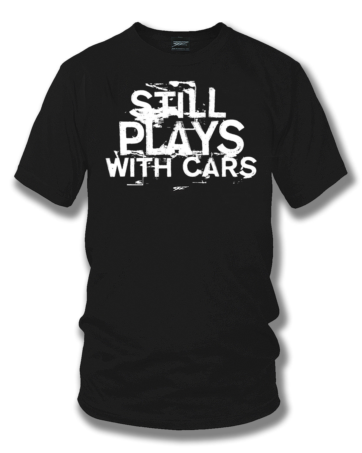 Still plays with cars - tuner car shirts  - Black - Wicked Metal