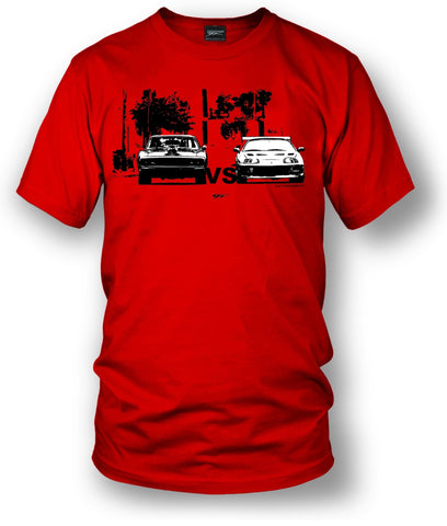 Image of Supra vs Charger t-shirt, Fast and Furious t-shirt - Wicked Metal - Wicked Metal