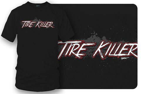 Image of Tire Killer t shirt - Wicked Metal