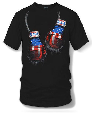 Image of USA Boxing Shirt, USA Pride - Wicked Metal - Wicked Metal