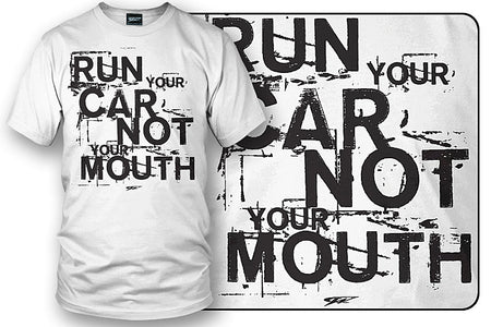 Wicked Metal Run Your Car Not Mouth shirt, tuner car shirts - Wicked Metal