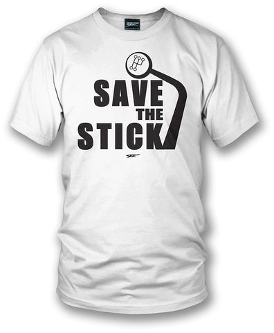 Image of Wicked Metal Save the Stick shirt, tuner car shirts - Save the Manual - Wicked Metal