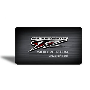 Wicked Metal.com Virtual Gift cards $10-$100